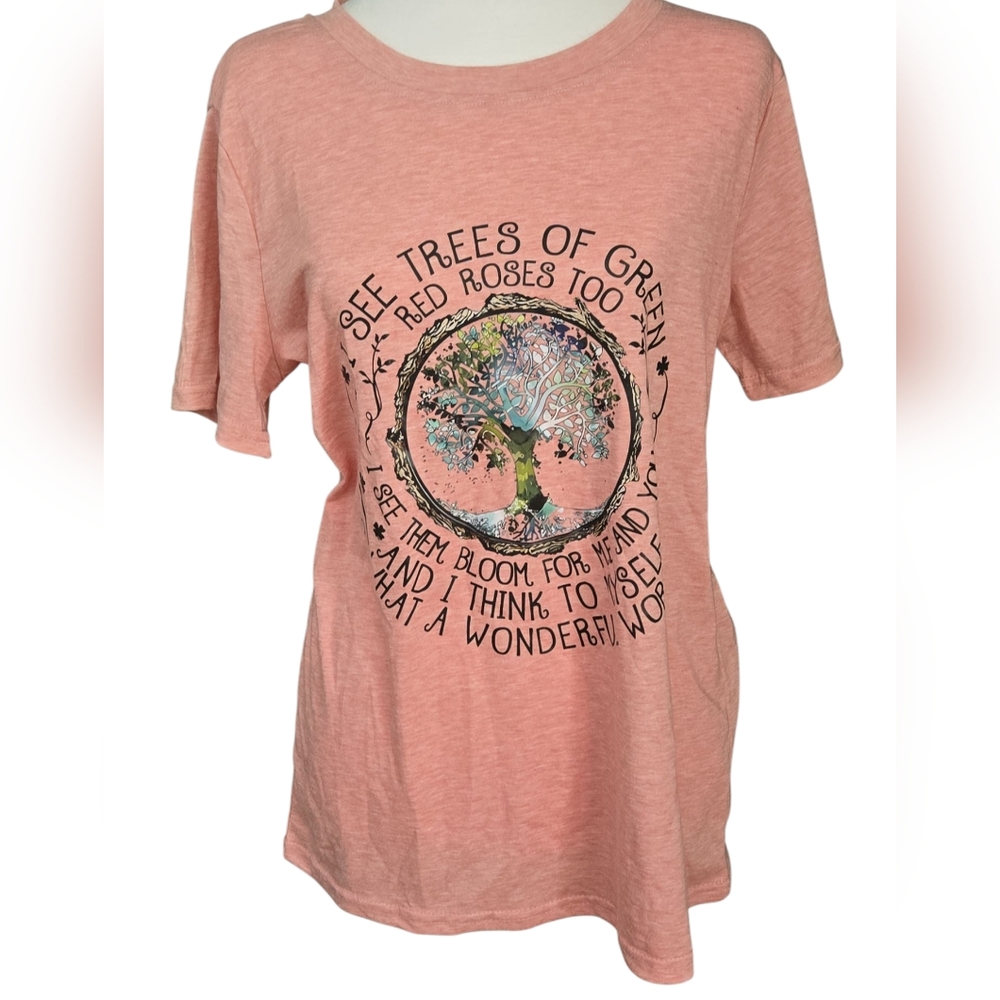 Women's Pink Graphic Tee